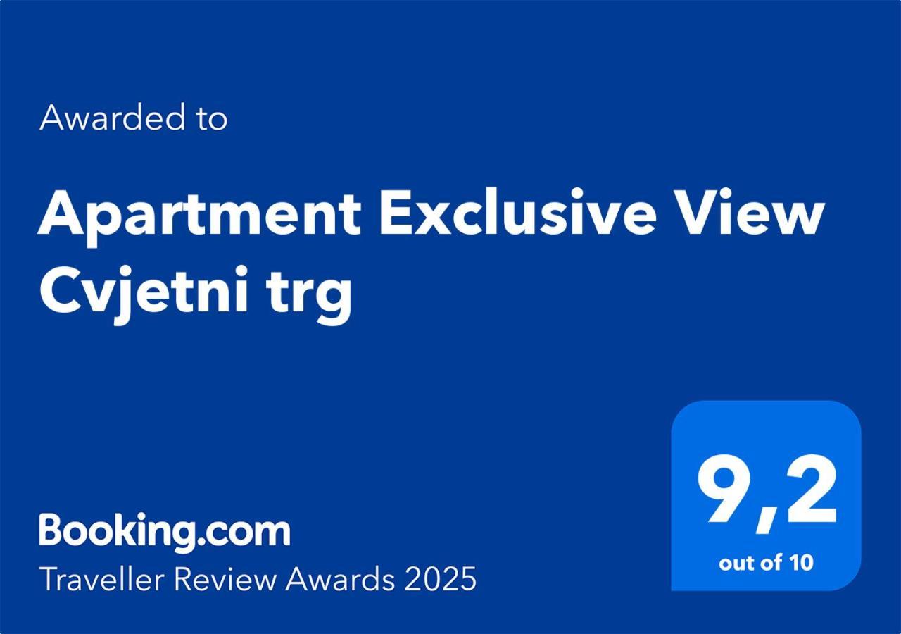 Apartment Exclusive View Cvjetni Trg Zagreb Buitenkant foto